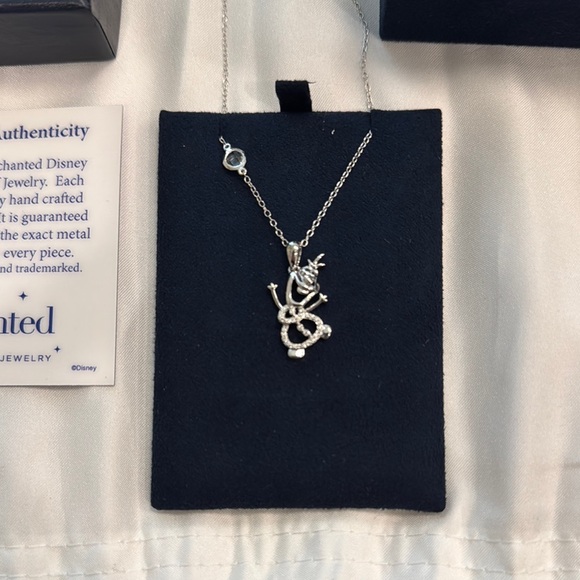 Disney Enchanted Olaf Jewelry Necklace - Picture 2 of 4